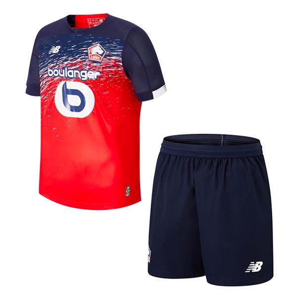 Camiseta Lille OSC Primera equipación Niños 2019-2020 Rojo